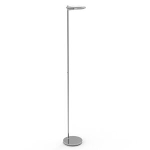 Laagste prijs - Steinhauer Led vloerlampTuround 40w - 2200-4000K - 187cm RVS helder glas - 2992ST