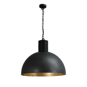 Laagste prijs - Masterlight Zwarte industrie hanglampIndustria Gold 60 - 2200-30-08-R-K