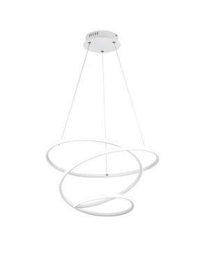 Laagste prijs - Trio Led hanglampBologna wit - R37051131