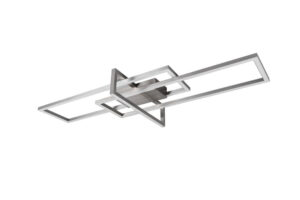 Laagste prijs - Trio Led plafondlampSalinas 100cm grijs - 620310307