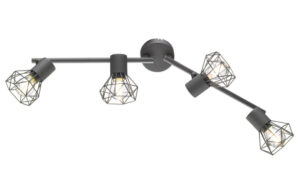 Laagste prijs - Fischer & Honsel Trendy plafondspotRan 4-lichts - 22266