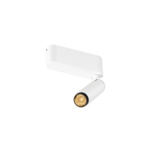 Laagste prijs - SLV OpbouwspotGrip! S wit met zwart 2700K - 1009036