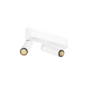Laagste prijs - SLV OpbouwspotGrip! S 2-lichts wit 2700K - 1009044