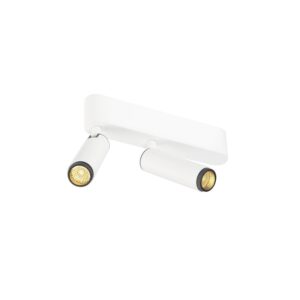 Laagste prijs - SLV OpbouwspotGrip! S 2-lichts wit 3000K - 1009045