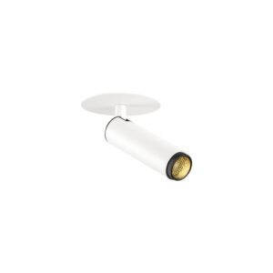 Laagste prijs - SLV InbouwspotGrip! S wit met zwart 3000K - 1009053