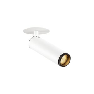 Laagste prijs - SLV InbouwspotGrip! M wit met zwart 3000K - 1009085
