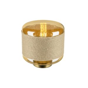 Laagste prijs - SLV TafellampPantilo Rope 19 goud Ø 18