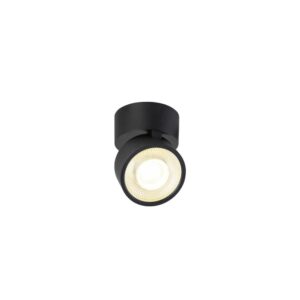 Laagste prijs - SLV OpbouwspotKalu 2.0 enkel zwart 3000K - 1010261