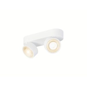 Laagste prijs - SLV OpbouwspotKalu 2.0 dubbel wit 2700K - 1010266