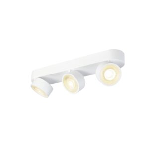 Laagste prijs - SLV OpbouwspotKalu 2.0 trippel wit 3000K - 1010275