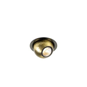 Laagste prijs - SLV InbouwspotDysko zwart met goud - 1010353