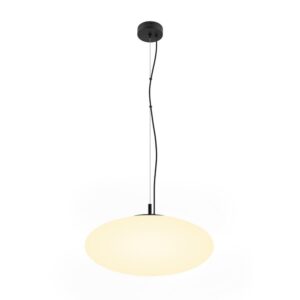 Laagste prijs - SLV HanglampOlypso zwart Ø 50cm - 1010415