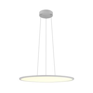 Laagste prijs - SLV HanglampPanel grijs Ø 60cm - 1010427