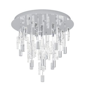Laagste prijs - Stars of Light Unieke plafondlampAlemdina chroom 3-staps CCT - 390476