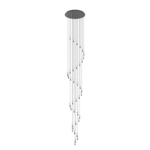Laagste prijs - Stars of Light Vide hanglampComareira grijs 3-staps CCT - 390492