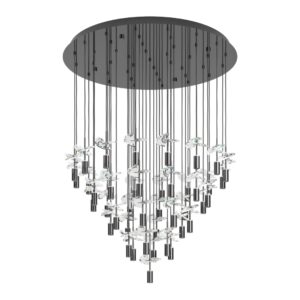 Laagste prijs - Stars of Light Unieke hanglampComareira grijs 3-staps CCT - 390493