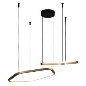 Laagste prijs - Stars of Light Unieke hanglampEstrella zwart met bruin - 390507