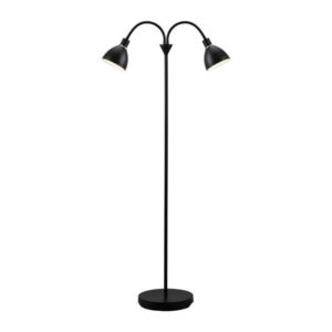 Laagste prijs - Nordlux VloerlampRay 2-lichts zwart - 63224003