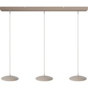 Laagste prijs - Masterlight 3-lichts hanglampScala 100cm beige terra Ø 20cm - 2191-36-36-100-3-20