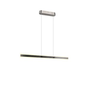 Laagste prijs - Trio Moderne hanglampArcola 115cm nikkel - 331210107