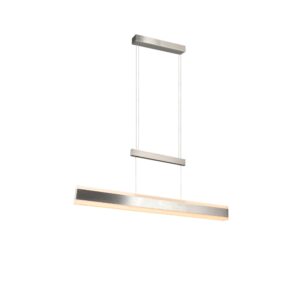 Laagste prijs - Trio Moderne hanglampArcola 152cm nikkel - 331210307