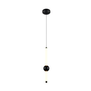 Laagste prijs - Trio Moderne hanglampMelita zwart - 331510132