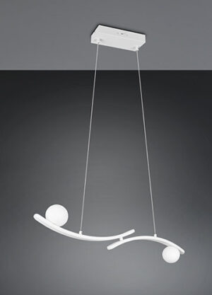 Laagste prijs - Trio Design hanglampNapoli wit - 337910231