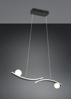 Laagste prijs - Trio Design hanglampNapoli zwart - 337910232