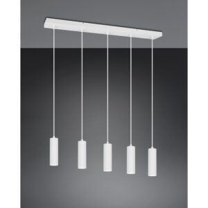 Laagste prijs - Trio 5-lichts hanglampSoka wit - 367700531