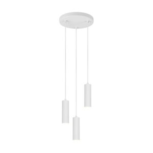 Laagste prijs - Trio 3-lichts hanglampSoka wit - 367730331
