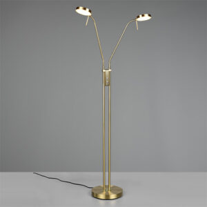 Laagste prijs - Trio LeeslampMonza messing - 423310208