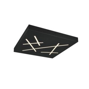 Laagste prijs - Trio Design plafondlampSnip zwart - 630810132