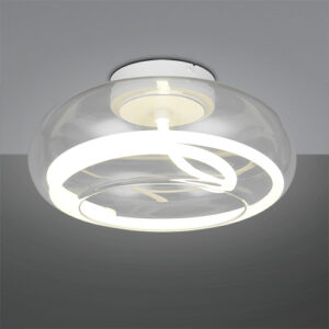 Laagste prijs - Trio Design plafondlampTarsia wit Ø 40cm - 637810131