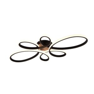 Laagste prijs - Trio Design plafondlampFly zwart - 645619132