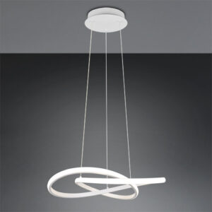 Laagste prijs - Trio Design hanglampMansa wit - R33111131
