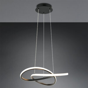 Laagste prijs - Trio Design hanglampMansa zwart - R33111132