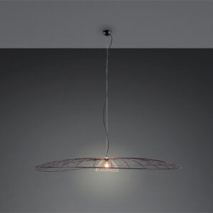 Laagste prijs - Trio HanglampLauris Ø 200cm zwart - R36791932