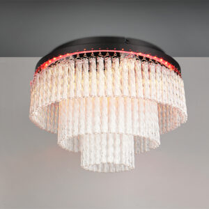 Laagste prijs - Trio Design plafondlampVono zwart - R63441032