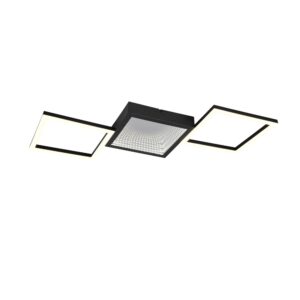 Laagste prijs - Trio Design plafondlampGelo zwart - R64471132