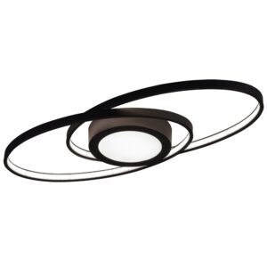 Laagste prijs - Trio Moderne plafondlampGalaxy zwart - R62991142