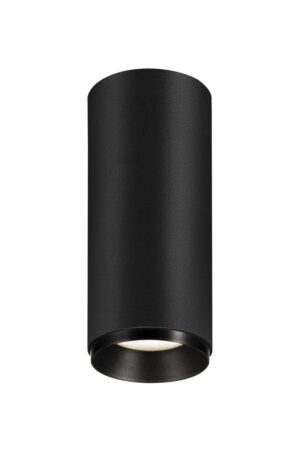 Laagste prijs - SLV OpbouwspotNuminos S cilinder zwart 4000K - 36gr - 1004139