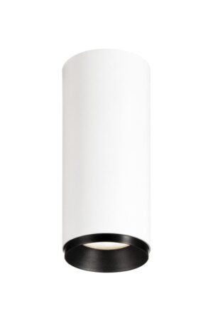 Laagste prijs - SLV OpbouwspotNuminos S cilinder wit/zwart 4000K - 36gr - 1004143