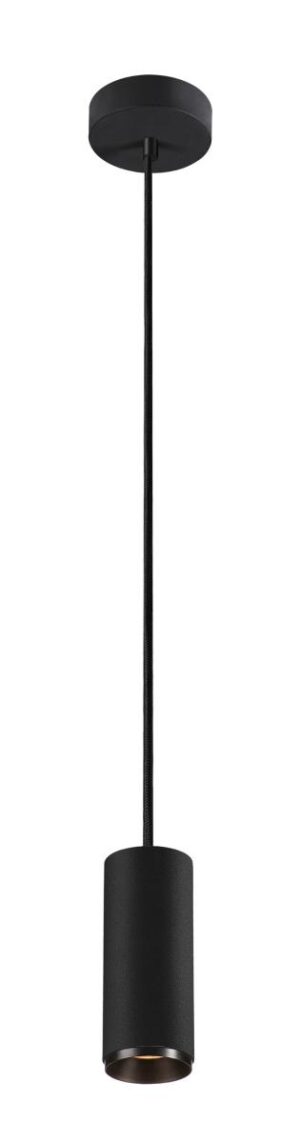 Laagste prijs - SLV HanglampNuminos S zwart 2700K - 24gr - 1004146