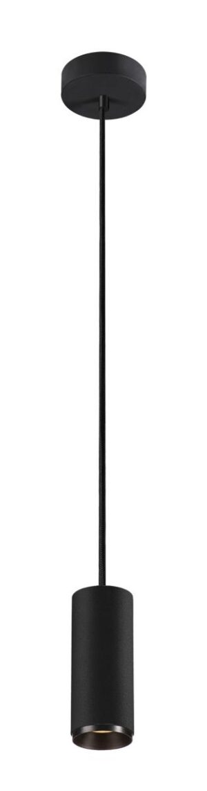 Laagste prijs - SLV HanglampNuminos S zwart 3000K - 24gr - 1004154