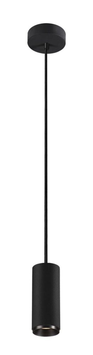 Laagste prijs - SLV HanglampNuminos S zwart 4000K - 24gr - 1004162