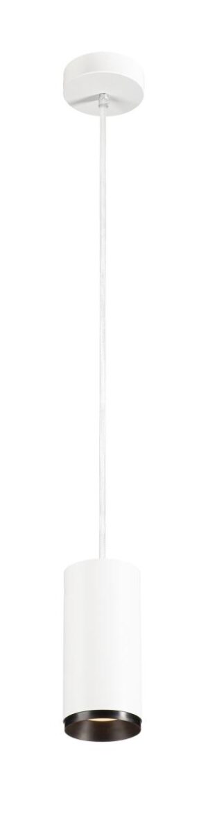 Laagste prijs - SLV HanglampNuminos M wit/zwart 3000K - 60gr - 1004256