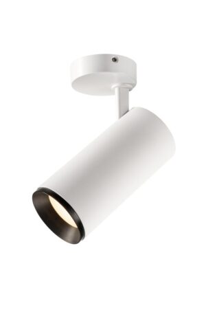 Laagste prijs - SLV OpbouwspotNuminos L wit/zwart 4000K - 60gr - 1004312