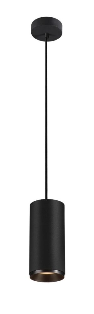 Laagste prijs - SLV HanglampNuminos L zwart 2700K - 24gr - 1004338