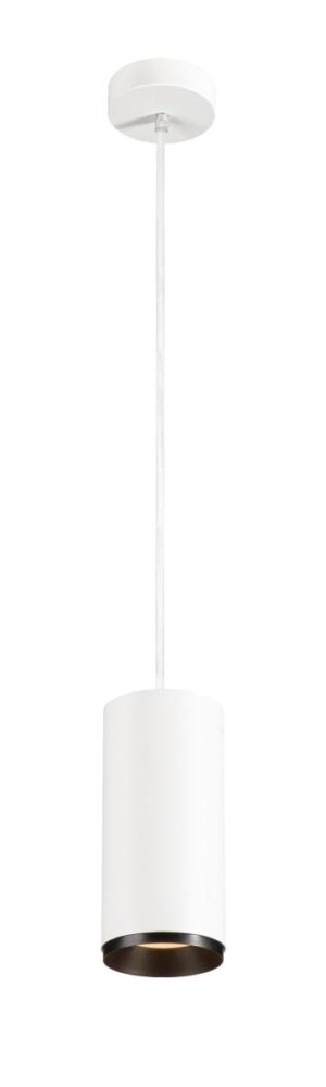 Laagste prijs - SLV HanglampNuminos L wit/zwart 2700K - 60gr - 1004344
