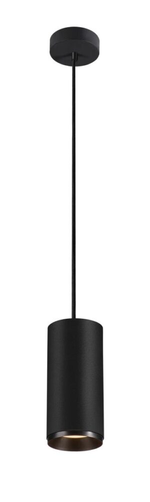 Laagste prijs - SLV HanglampNuminos L zwart 3000K - 24gr - 1004346